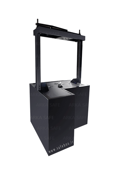 گاوصندوق آسانسوری سفارشی آرکا مدل L شکل
