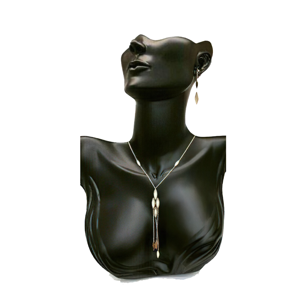 استند جواهرات مدل مانکن نیم تنه طرح دیاموند